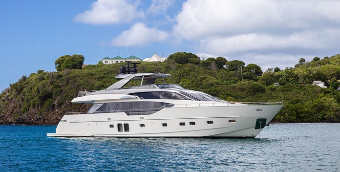 Squalo yacht charter Sanlorenzo Motor Yacht