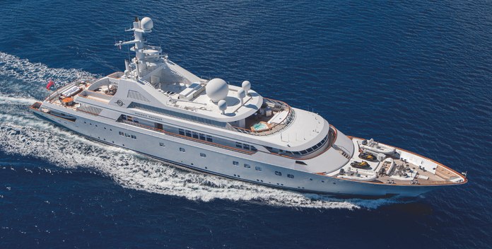 Grand Ocean yacht charter Blohm + Voss Motor Yacht