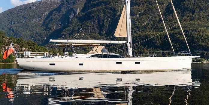 Champagne Hippy yacht charter Oyster Yachts Sail Yacht