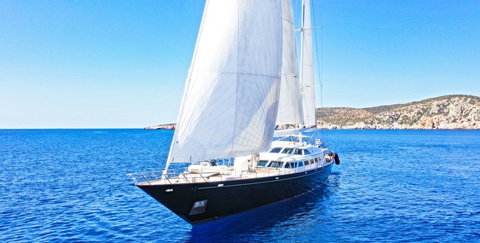 Tamarita yacht charter Perini Navi Sail Yacht