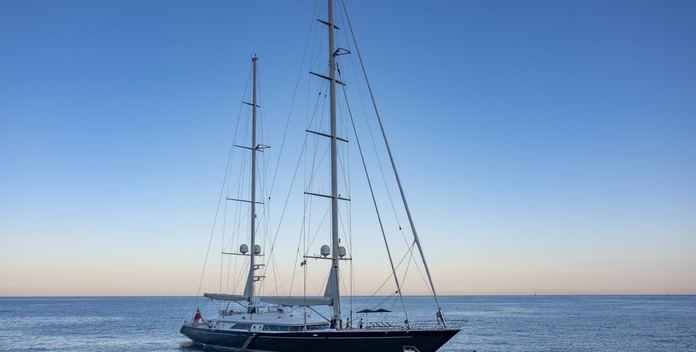 Zenji yacht charter Perini Navi Sail Yacht