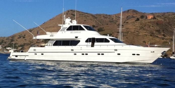 Belisarius yacht charter Horizon Motor Yacht