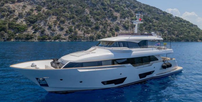 N                     Milena yacht charter Custom Line Motor Yacht