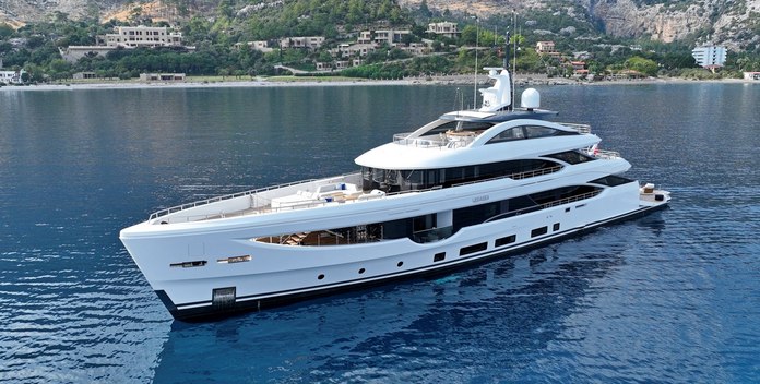 N                     Lumiere yacht charter Benetti Motor Yacht
