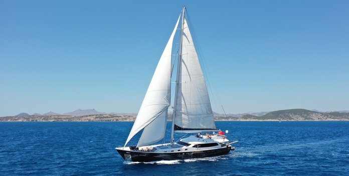 Gulmaria yacht charter Bodrum Shipyard Motor/Sailer Yacht