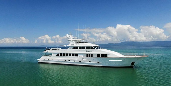 Serenity yacht charter Flagship Motor Yacht