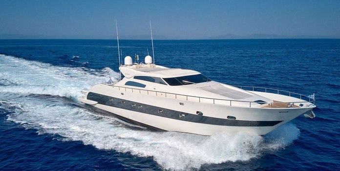 Ruby yacht charter Tecnomar Motor Yacht