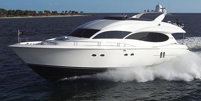 Aphrodite yacht charter Lazzara Motor Yacht