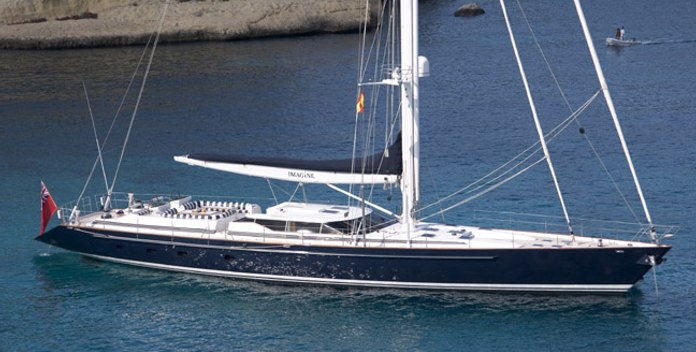 Imagine B yacht charter Alloy Yachts Sail Yacht