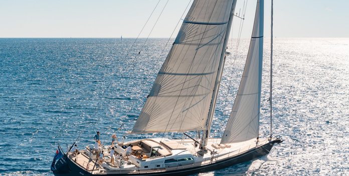 N                     Enigma yacht charter CNB Sail Yacht