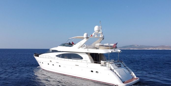 Titan yacht charter Azimut Motor Yacht