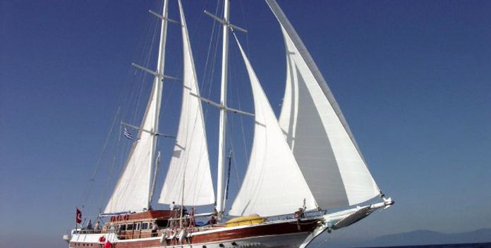 Aegean Cipper yacht charter Bodrum Shipyard Sail Yacht