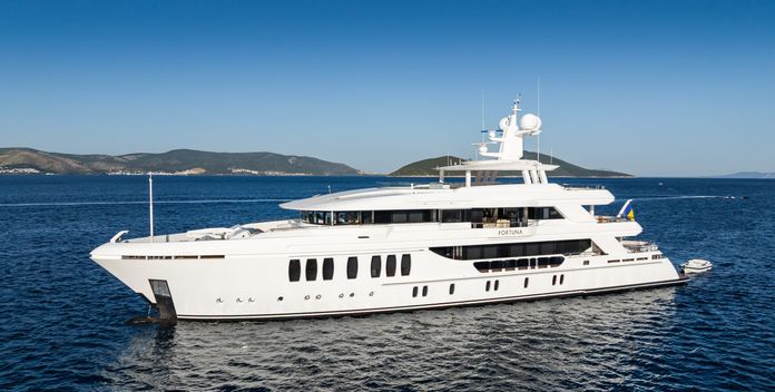 Fortuna yacht charter CMB Yachts Motor Yacht