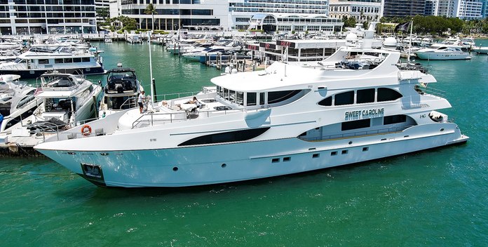 Sweet Caroline yacht charter IAG Yachts Motor Yacht