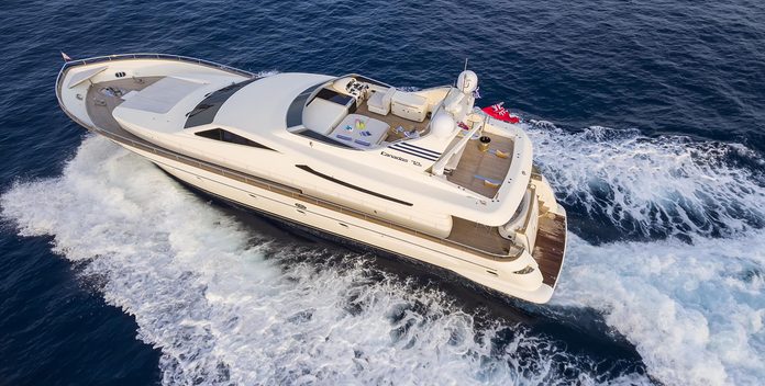 Gorgeous yacht charter Canados Motor Yacht