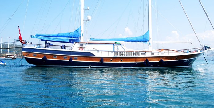 Ece Berrak yacht charter Fethiye Shipyard Sail Yacht