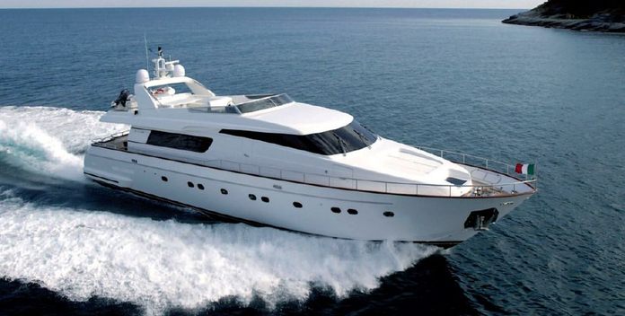 Golden Eagle yacht charter Sanlorenzo Motor Yacht