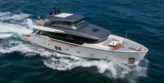 N                     Squalo Blu yacht charter Sanlorenzo Motor Yacht