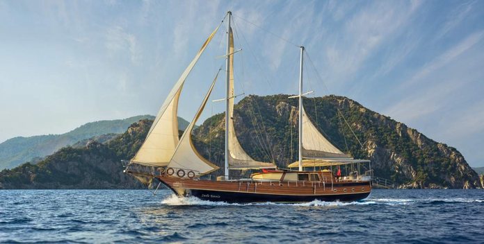Sude Deniz yacht charter Custom Sail Yacht
