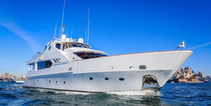 Galaxy I yacht charter Precision Marine Motor Yacht
