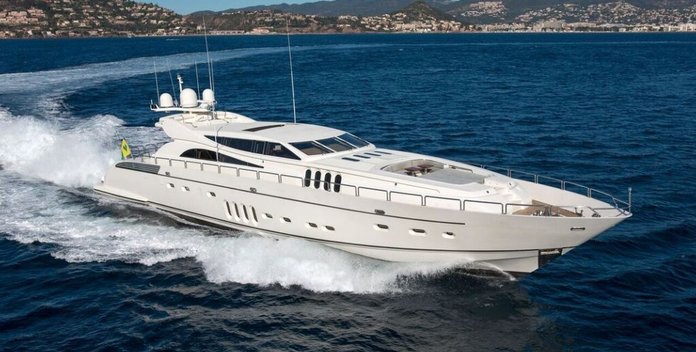 Eol B yacht charter Leopard Motor Yacht