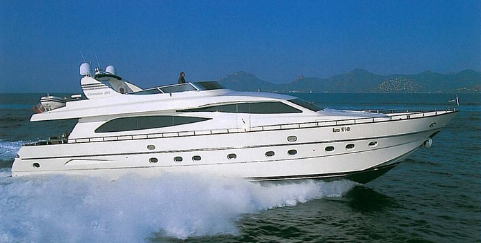 Minou yacht charter Canados Motor Yacht
