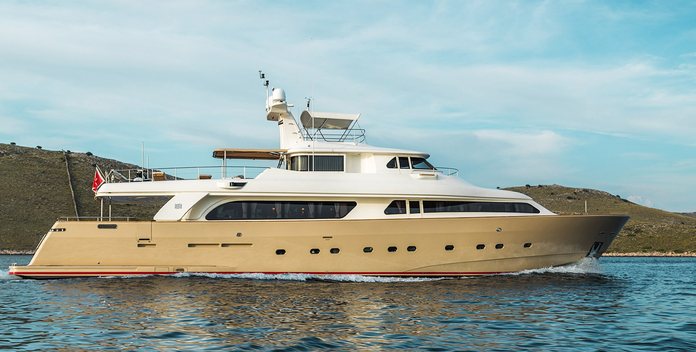 Imagine yacht charter Custom Line Motor Yacht