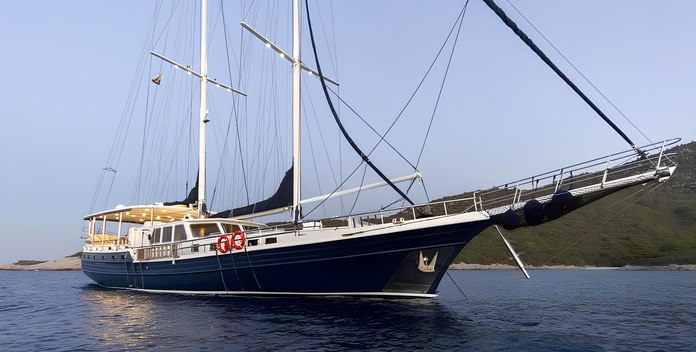 The Blue Sea yacht charter Bodrum Shipyard Sail Yacht