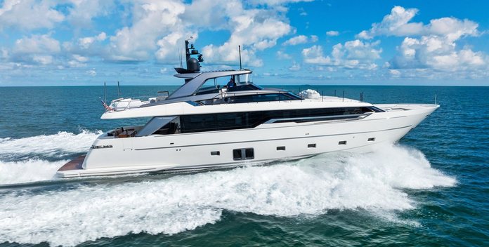 Gatsby yacht charter Sanlorenzo Motor Yacht