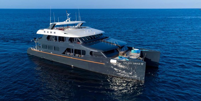 Galaxy Sirius yacht charter Custom Motor Yacht