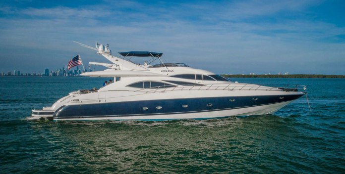 Leolena yacht charter Sunseeker Motor Yacht