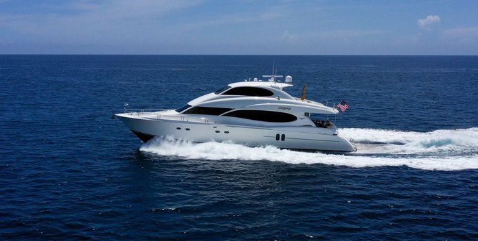 Copay yacht charter Lazzara Motor Yacht