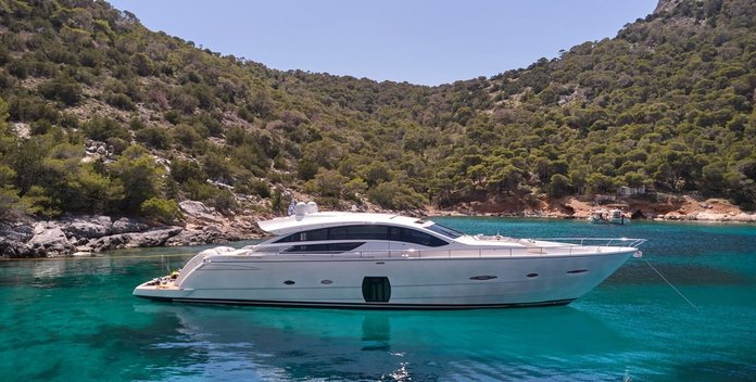 For Ever yacht charter Pershing Motor Yacht