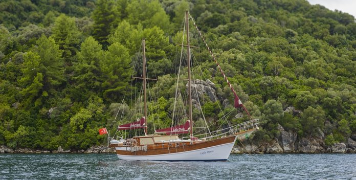 Laila Deniz yacht charter Custom Sail Yacht