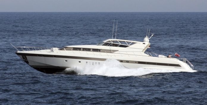 Mina II yacht charter Overmarine Motor Yacht