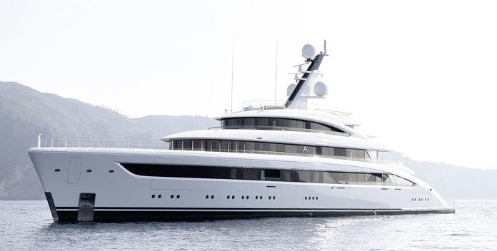 Alvia yacht charter Feadship Motor Yacht