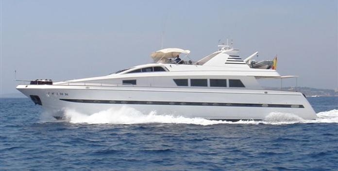 Lady Alhena of London yacht charter Astondoa Motor Yacht