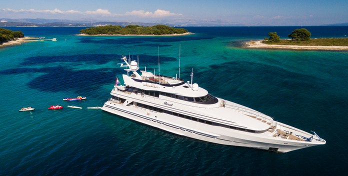 Brazil yacht charter Heesen Motor Yacht