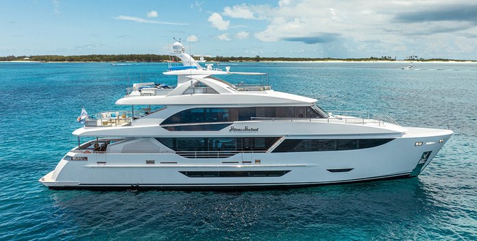 N                     Romeo Foxtrot yacht charter Hargrave Custom Yachts Motor Yacht