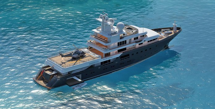 Planet Nine yacht charter Admiral Yachts Motor Yacht