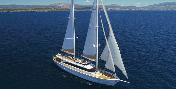 Acapella yacht charter Custom Sail Yacht
