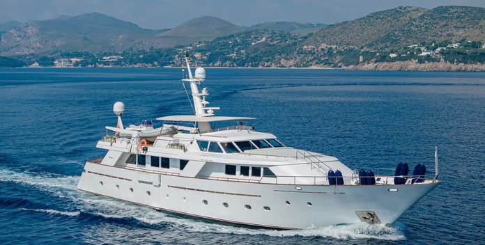 Nightflower yacht charter Codecasa Motor Yacht