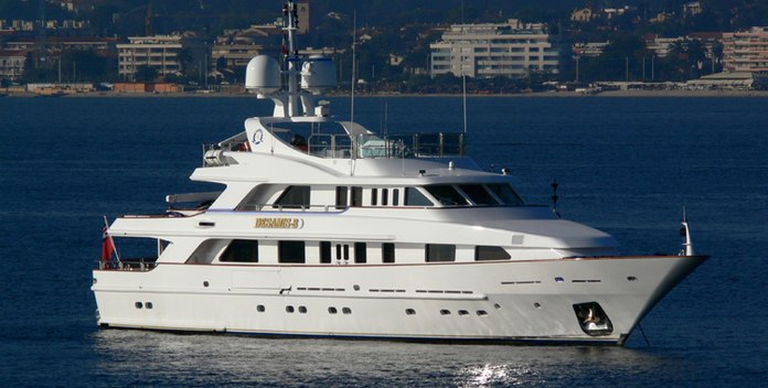 Desamis B yacht charter Benetti Motor Yacht