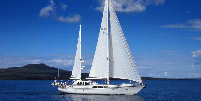 Pacific Eagle yacht charter Alloy Yachts Sail Yacht