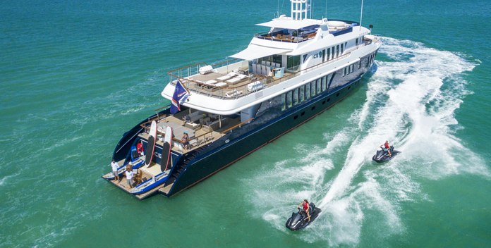 Ice 5 yacht charter Turquoise Yachts Motor Yacht