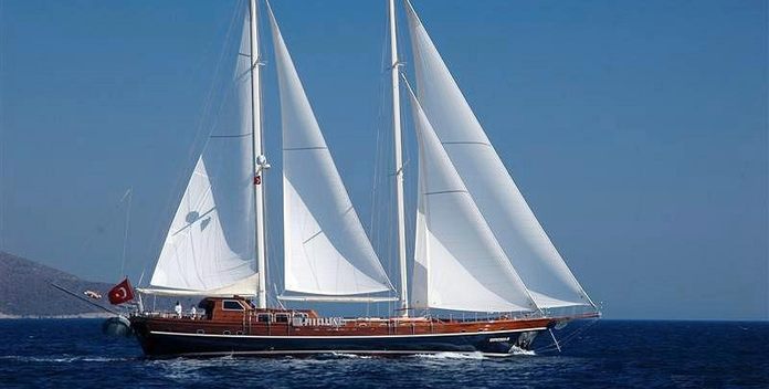 Zephyria II yacht charter Etemoglu Boatyard Motor/Sailer Yacht