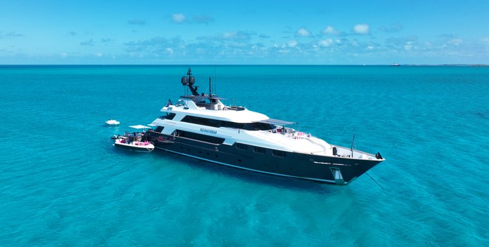No Bad Ideas yacht charter Trinity Yachts Motor Yacht