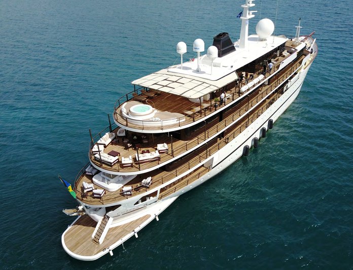 CHAKRA Yacht Photos - 86m Luxury Motor Yacht for Charter