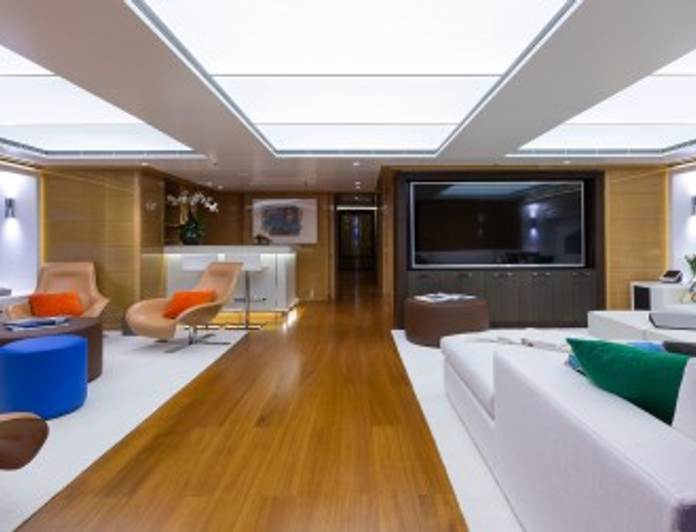 galaxy yacht interior