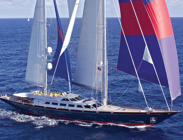 ANDROMEDA LA DEA Yacht Photos 47m Luxury Sail Yacht for Charter